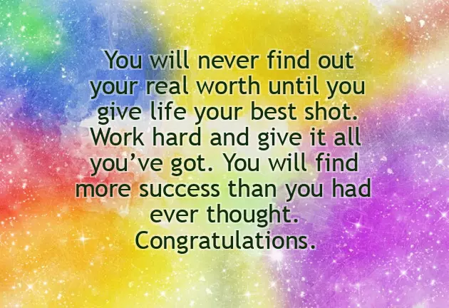 Congratulations Great Work Congratulations Great Work