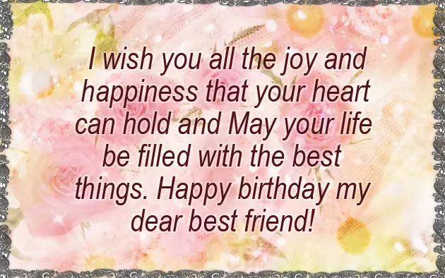 Birthday Blessing For Female Friend