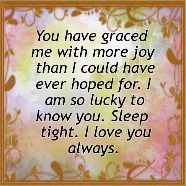 Good Night Beautiful Love Good Night Beautiful Love