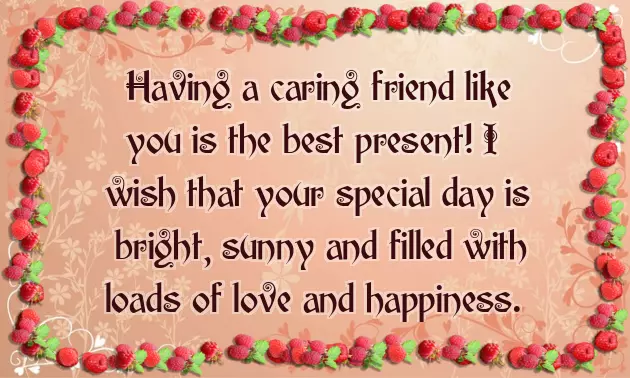 Birthday For Female Friend