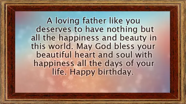 Wish To Father Birthday