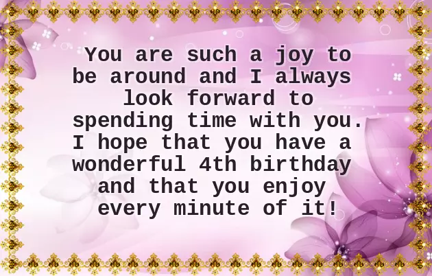 4Th Birthday Wish For Son 4Th Birthday Wish For Son