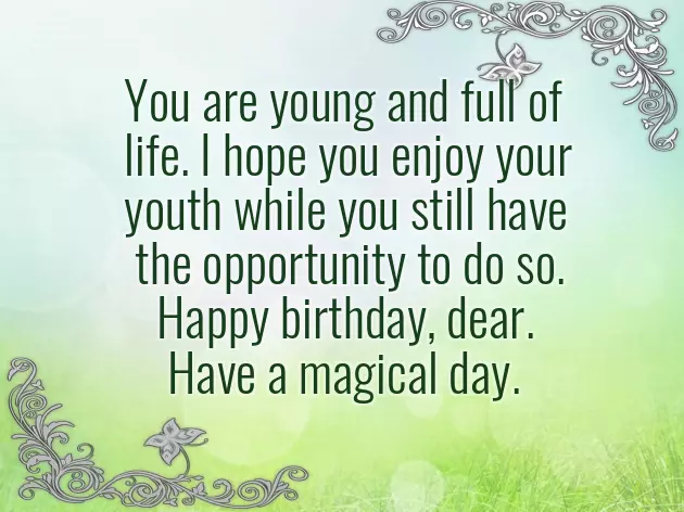 Happy Birthday Quotes For Teenage Girl