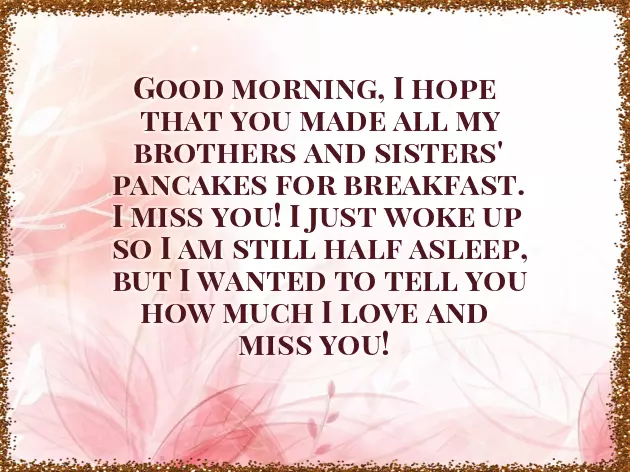 Good Morning Message From Daughter To Mother Good Morning Message From Daughter To Mother