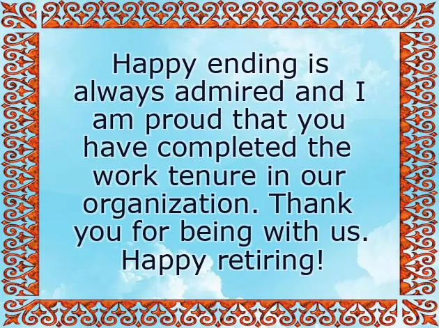 Retirement Wishes With Name