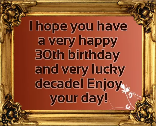 30Th Birthday Captions