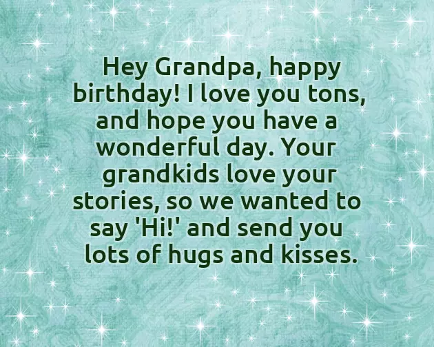 Funny Birthday Wishes For Grandpa