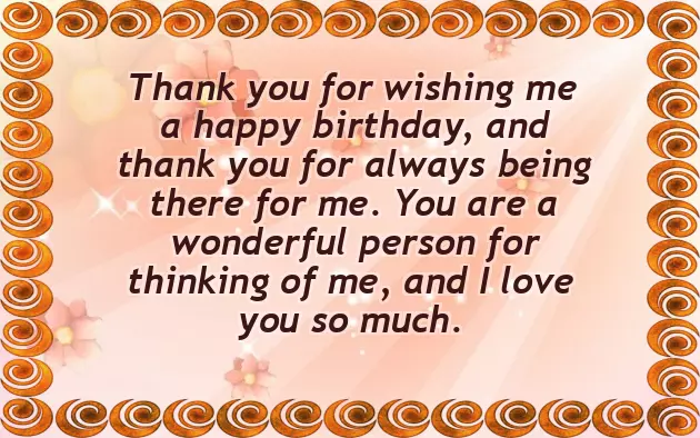 Thank U For Your Birthday Wishes Thank U For Your Birthday Wishes