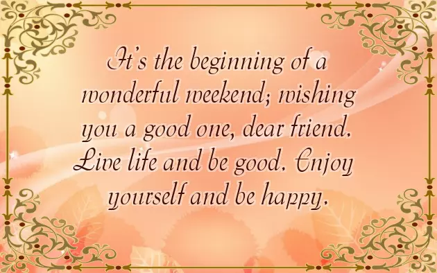 Good Morning Happy Friday Have A Blessed Weekend