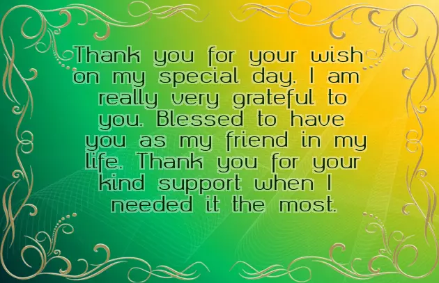 Thank You Guys For All The Birthday Wishes