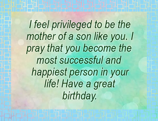 Happy Birthday Thought For Son Happy Birthday Thought For Son