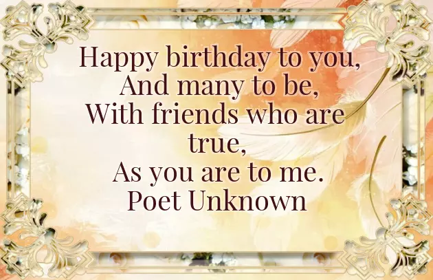 Best Lines For Best Friend Birthday