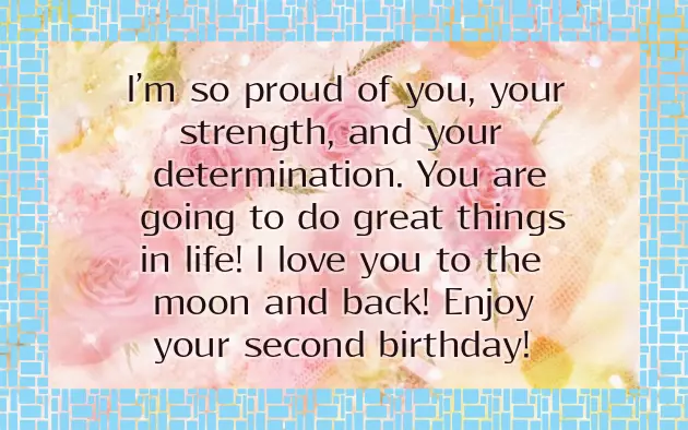 Happy Second Birthday To My Niece Happy Second Birthday To My Niece