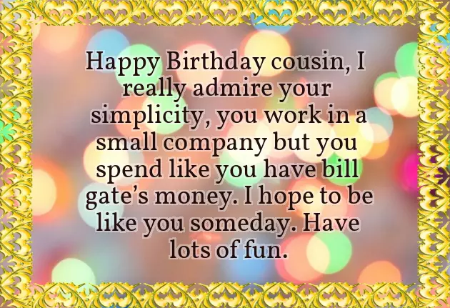 Happy Birthday Cousin Male Happy Birthday Cousin Male
