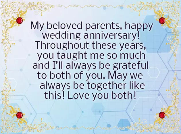 Happy 40Th Anniversary Mom And Dad