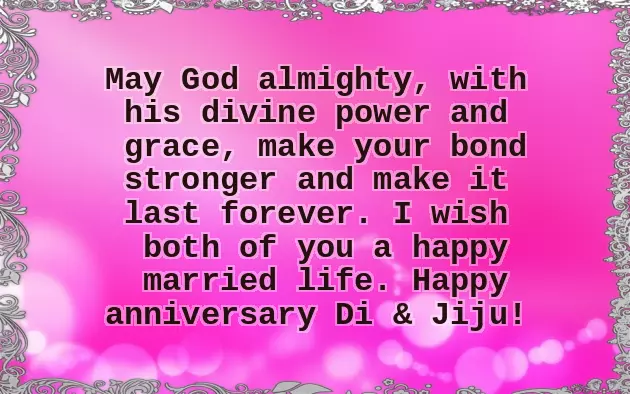 Happy Anniversary Wishes To Di And Jiju Happy Anniversary Wishes To Di And Jiju