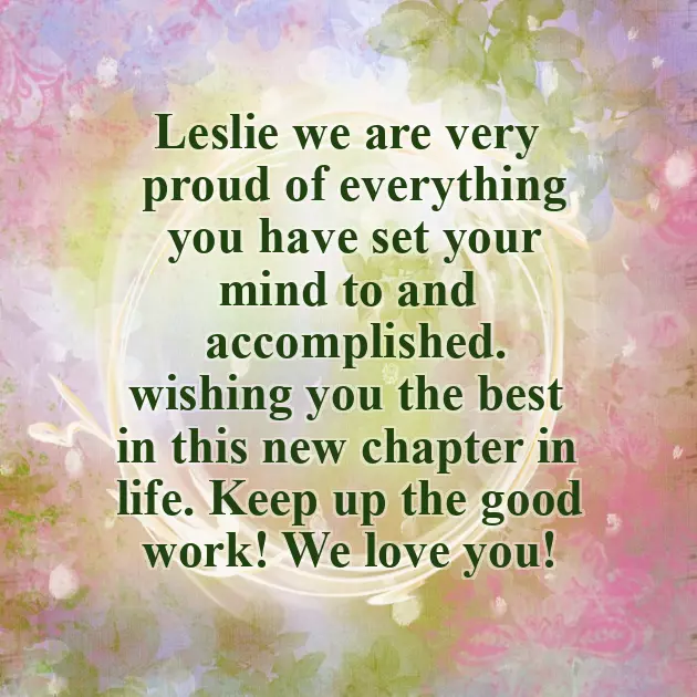 Congrats On Your New Journey Quotes