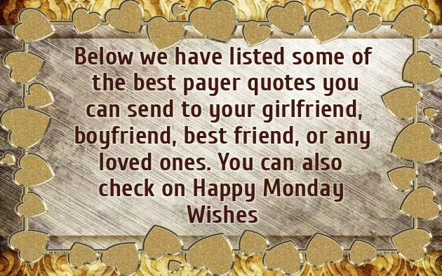 Monday Spiritual Greetings