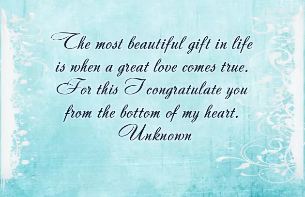 Wedding Congratulations Message