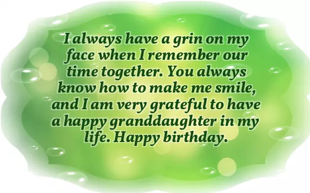 Happy 4 Birthday Granddaughter