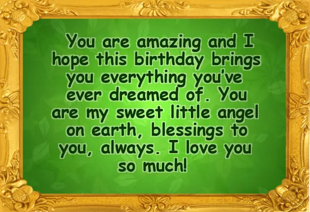 Latest Birthday Wishes For Daughter