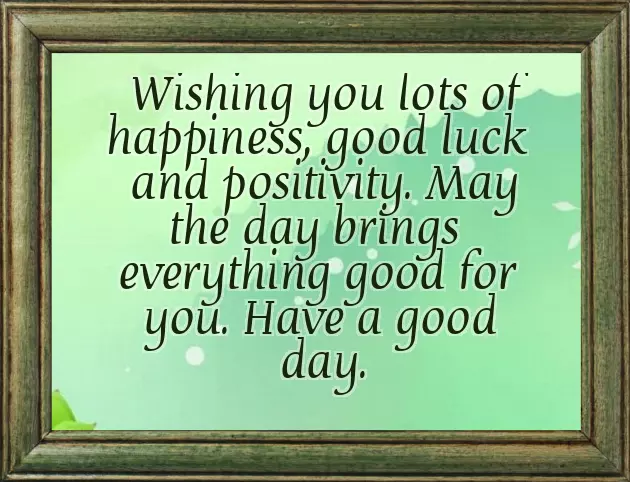 Greetings Of The Day In Mail