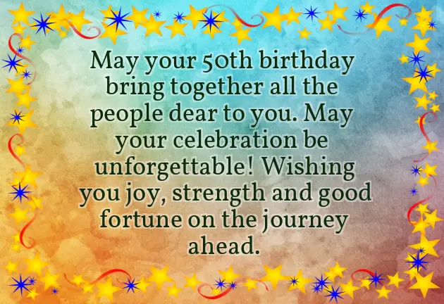 Humorous 50Th Birthday Wishes Humorous 50Th Birthday Wishes