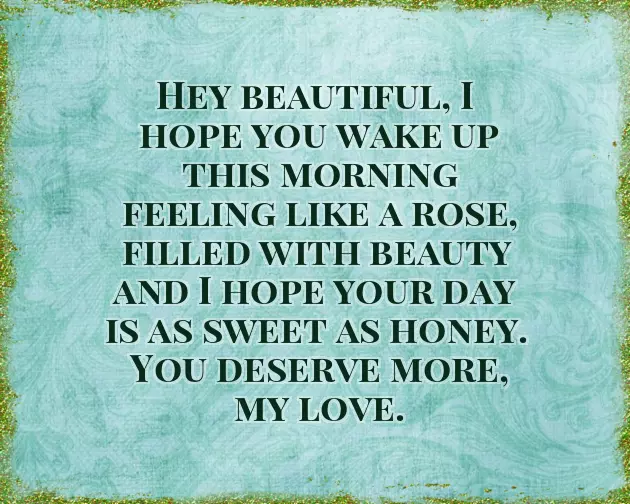 Good Morning My Special Friend