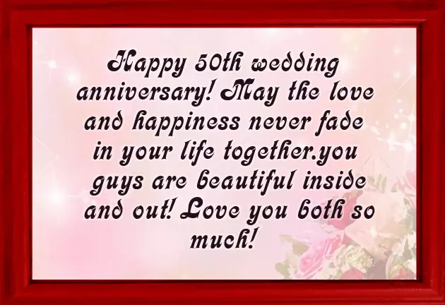 Parents In Laws Anniversary Wishes