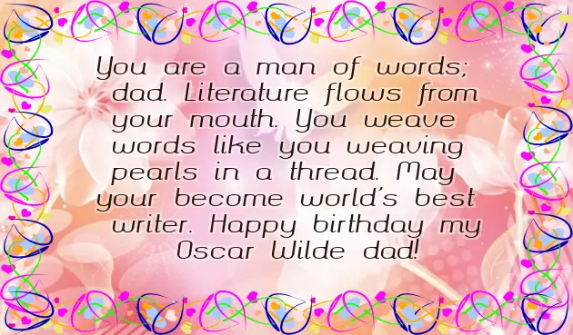 Happy Birthday Wishes To Dad Quotes