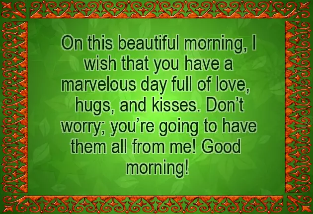 Wife Morning Message