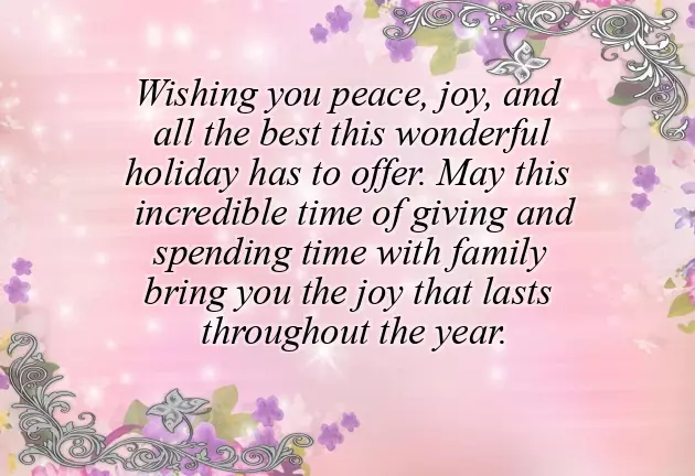 Wishing You A Very Happy Christmas