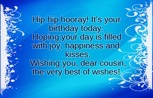Happy Birthday Cousin Female Quotes