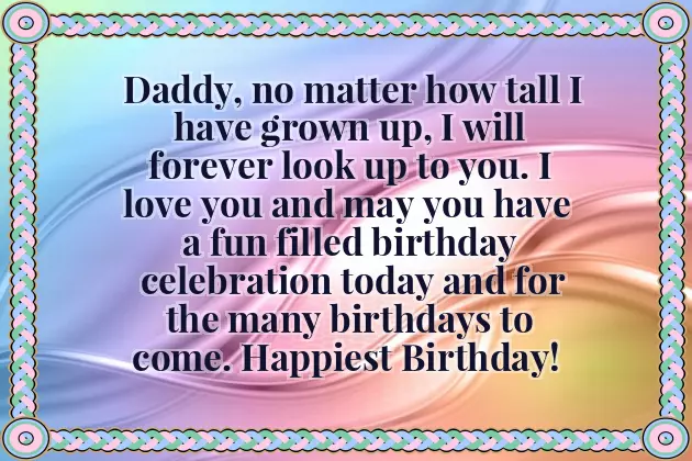 Happy Birthday My Dear Papa