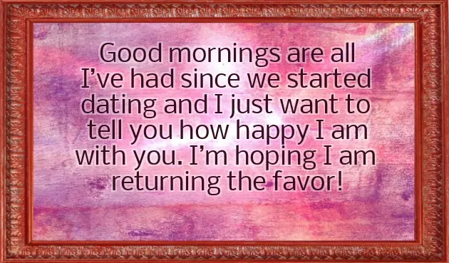 Short Sweet Morning Message