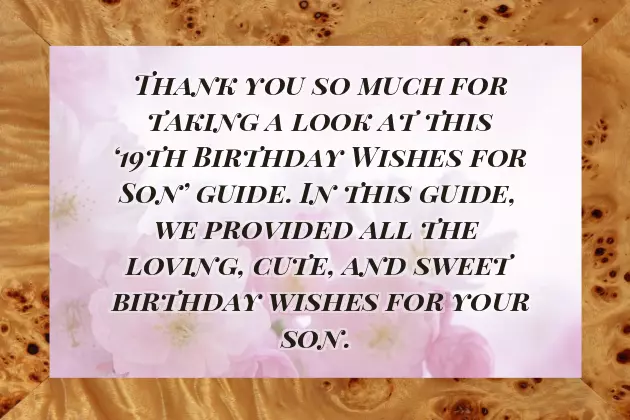Happy Birthday To My 19 Year Old Son Happy Birthday To My 19 Year Old Son