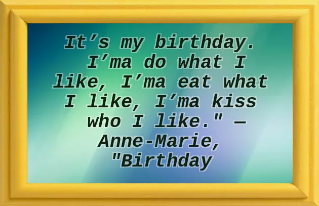 Bday Message For Yourself