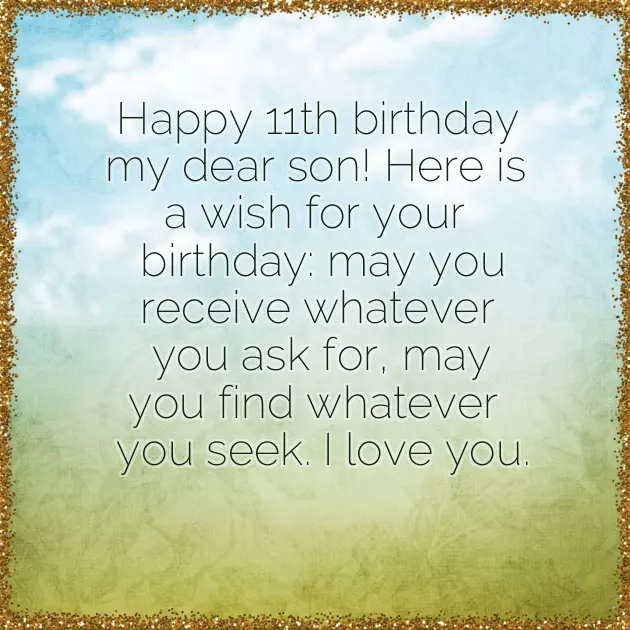 Birthday Wishes For Grandson Turning 11 Birthday Wishes For Grandson Turning 11