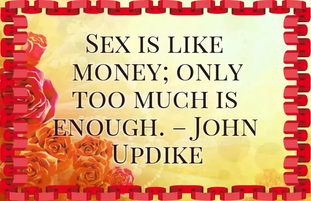 Quotes On Sex Quotes On Sex