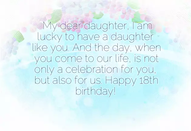Happy Birthday Message For Daughter