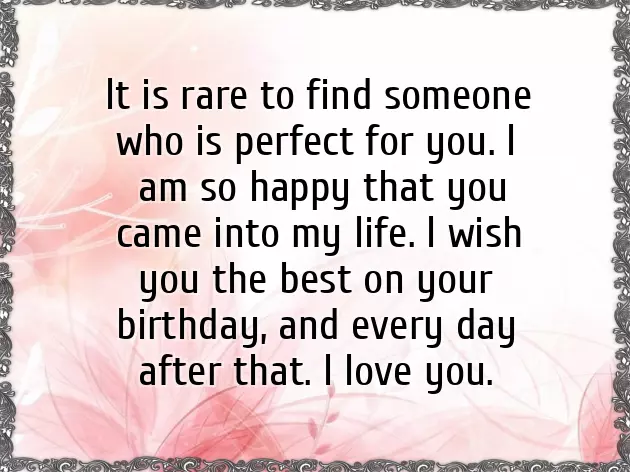 Birthday Wishes To A Lover