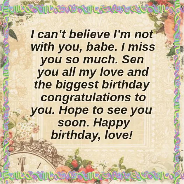 Birthday Wishes For Sailor Boyfriend