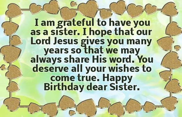 Birthday Wishes To Your Sister