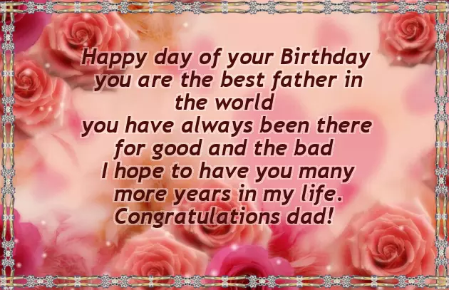 Birthday Wishes To Father