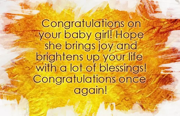 Congratulations On Your New Baby Niece