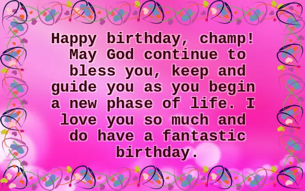 Wishing My Brother Son Happy Birthday Wishing My Brother Son Happy Birthday