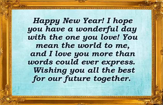 New Year Message For Girlfriend Long Distance