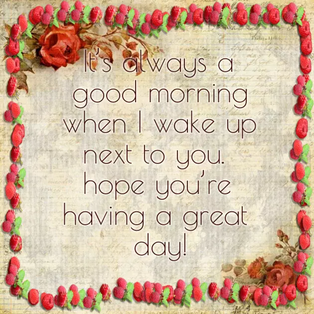 Cute Good Morning Messages For Your Crush