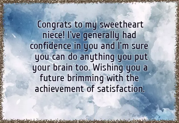 Congratulations On The Birth Of Your Niece