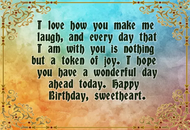 Wishing Her A Very Happy Birthday